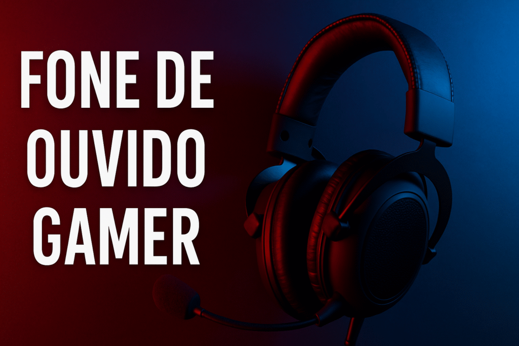fone de ouvido gamer