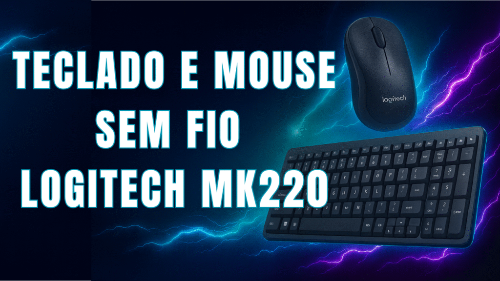 teclado e mouse sem fio